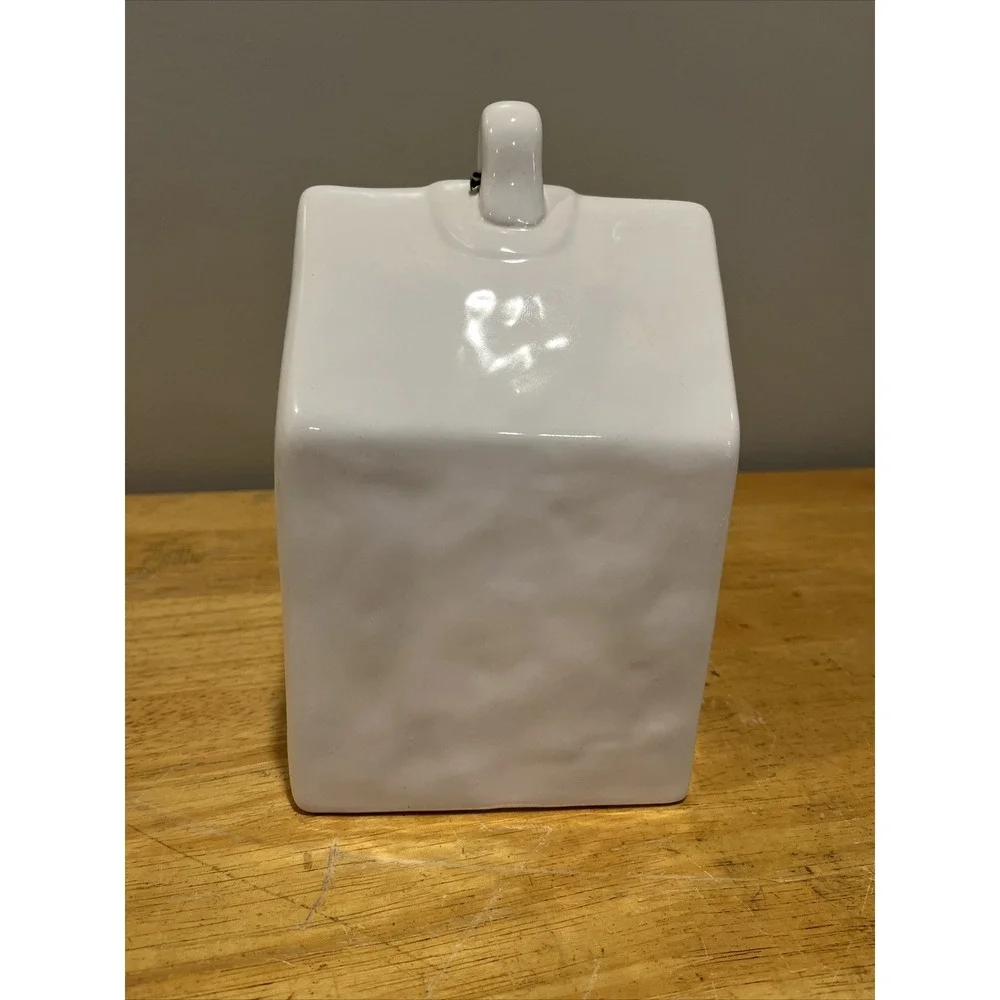 Rae Dunn White Square WISH Birdhouse Spring Artisan Collection Magenta 2019‎